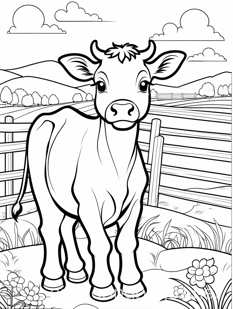 Adorable-Baby-Cow-Coloring-Page-Simple-Line-Art-for-Kids