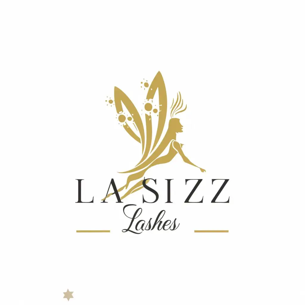 LOGO-Design-For-Lashnvkzalena-Lashes-Enchanting-Fairy-Symbol-for-Beauty-Spa