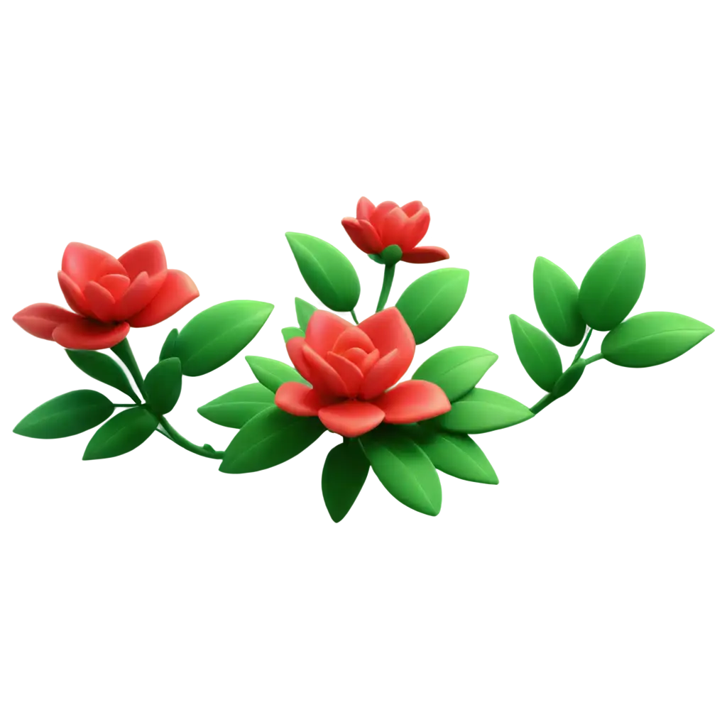 flower desing 3d