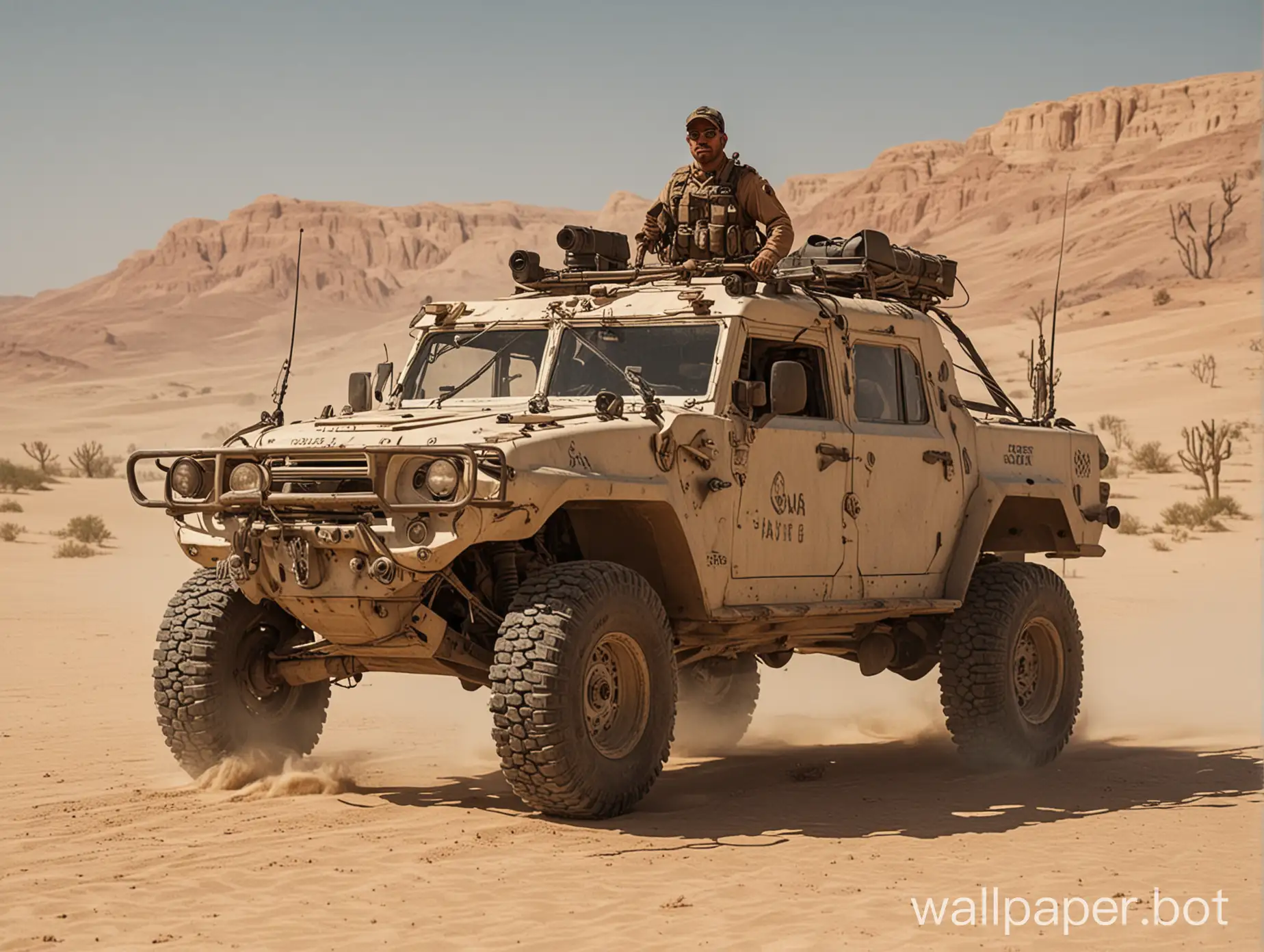 a desert patrol