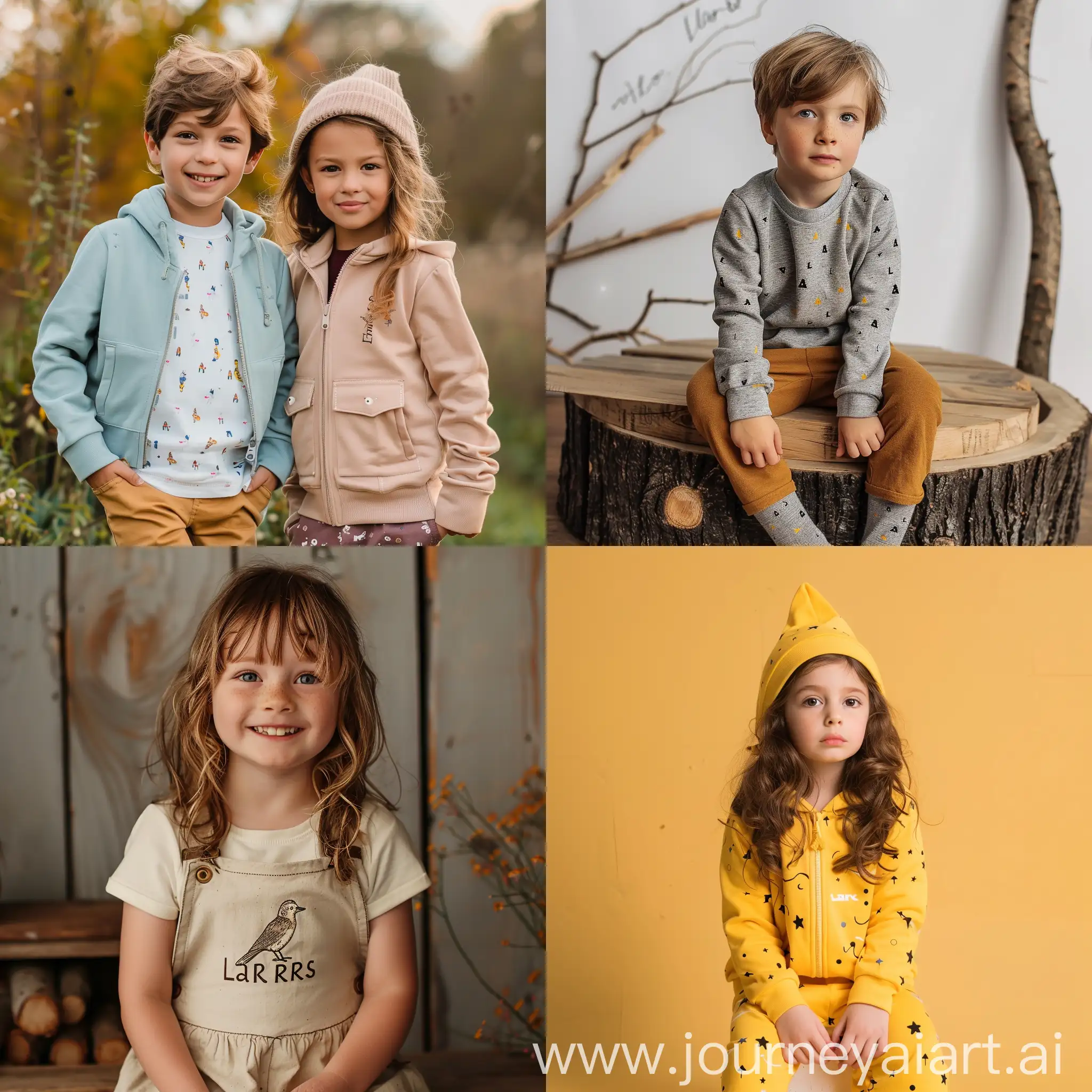 Larks-Childrens-Wear-Brand-Ad-Stylish-Fashion-for-Kids