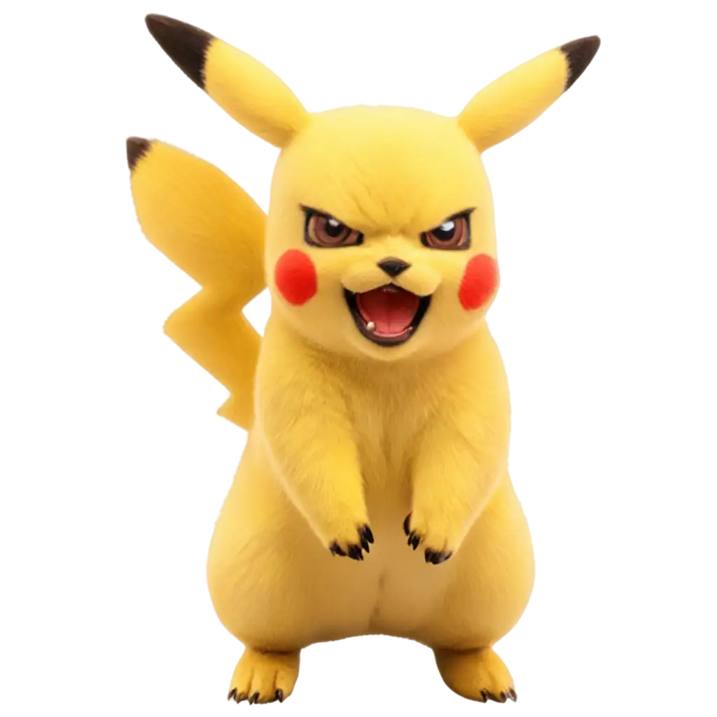 Pikachu angry