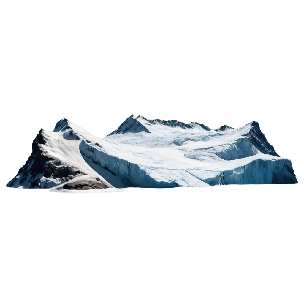 Melting-Glaciers-PNG-Visualizing-the-Impact-of-Global-Warming-with-HighQuality-Images