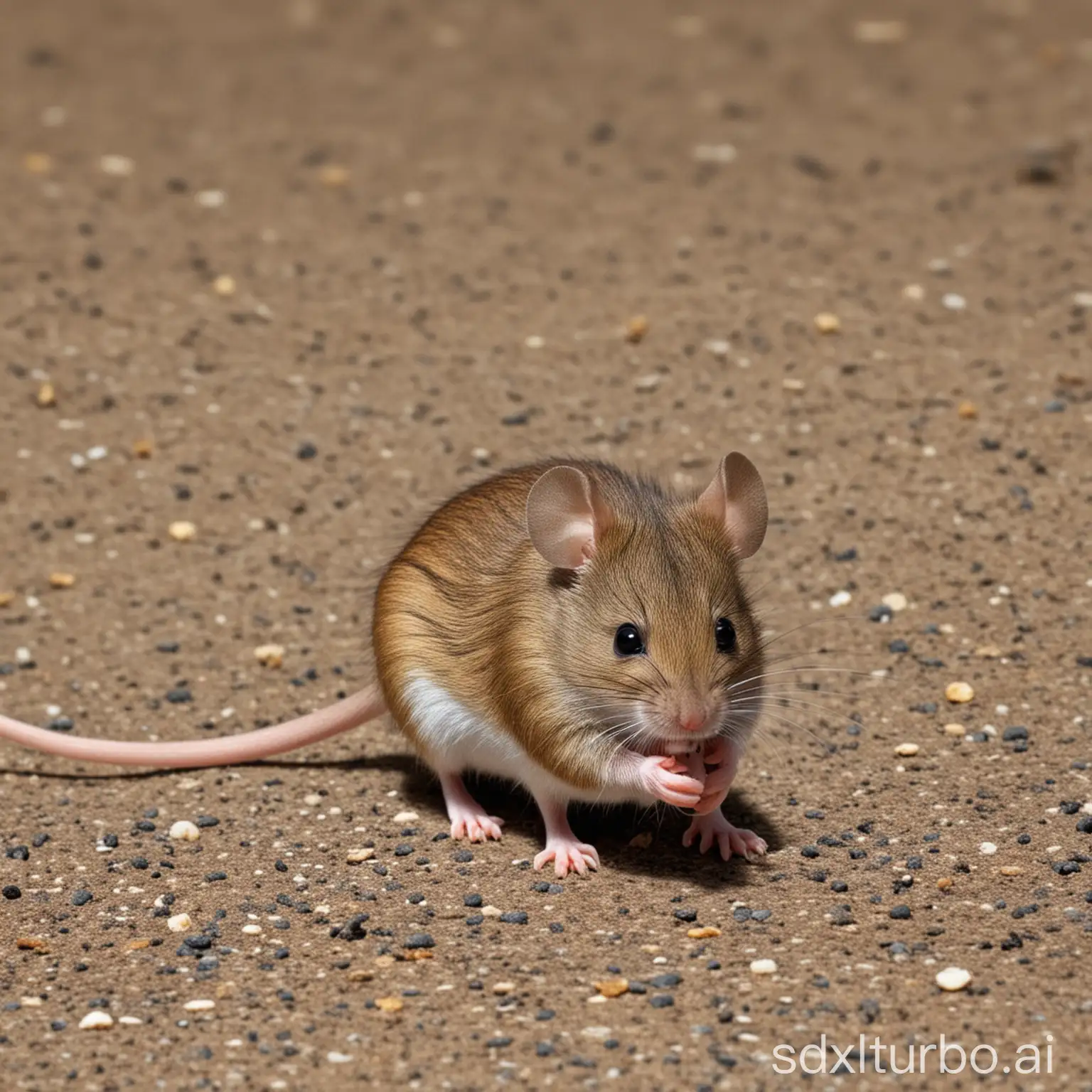 Curious-Mouse-Exploring-a-Rustic-Barnyard