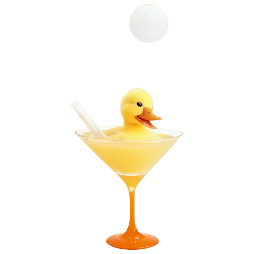 Quacktini-Vibrant-PNG-Image-Illustrating-a-Duckthemed-Cocktail
