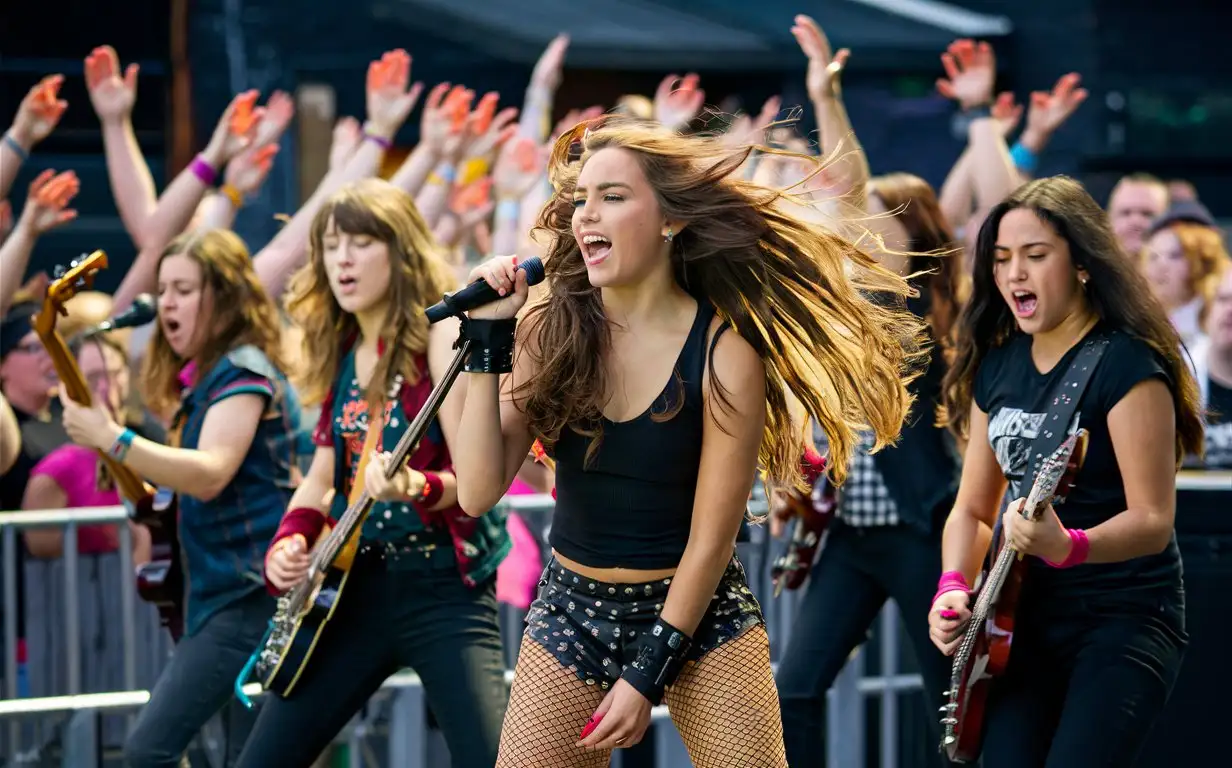 Young-Girls-Performing-on-Stage