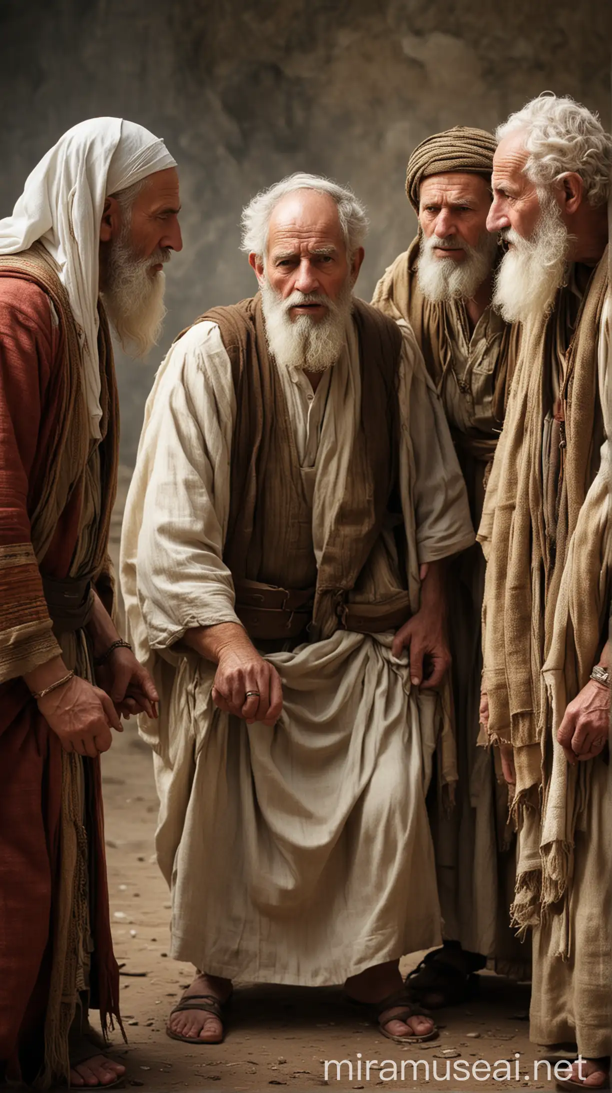 Elders of Israel Seeking Guidance from Samuel