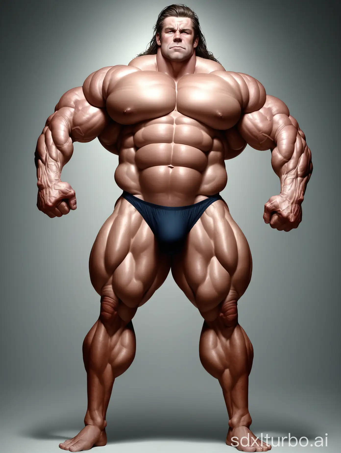 Massive-Muscle-Bodybuilder-Showing-Strength-in-Underwear