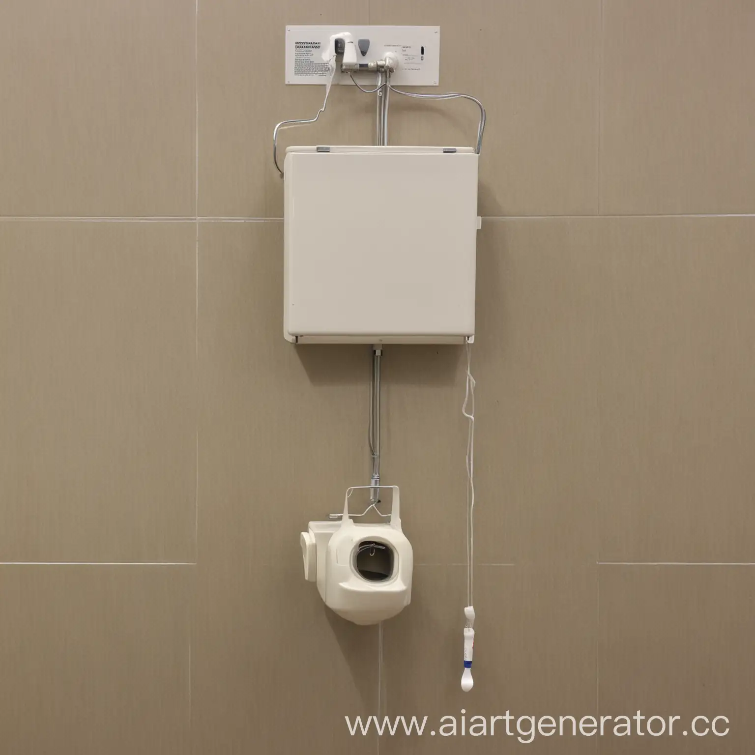 Enema-Administration-Container-in-Bathroom