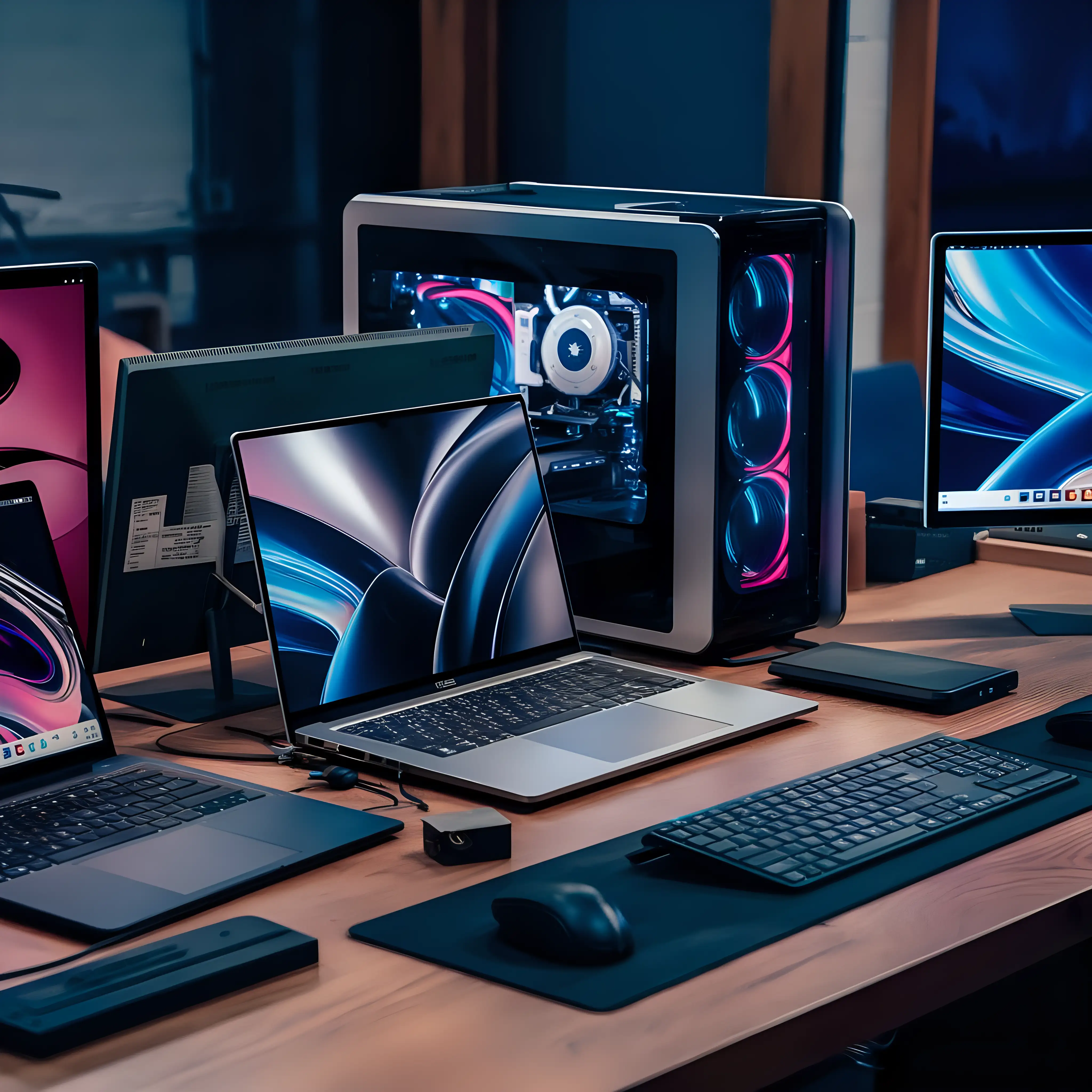 CuttingEdge Laptops Desktop PCs and Accessories Showcase