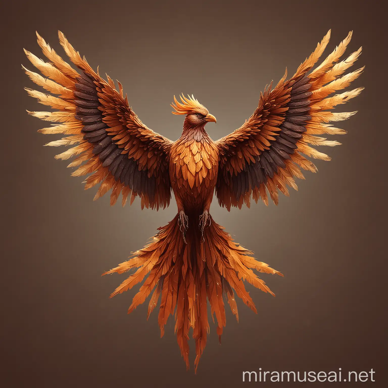 Majestic Phoenix in Flight