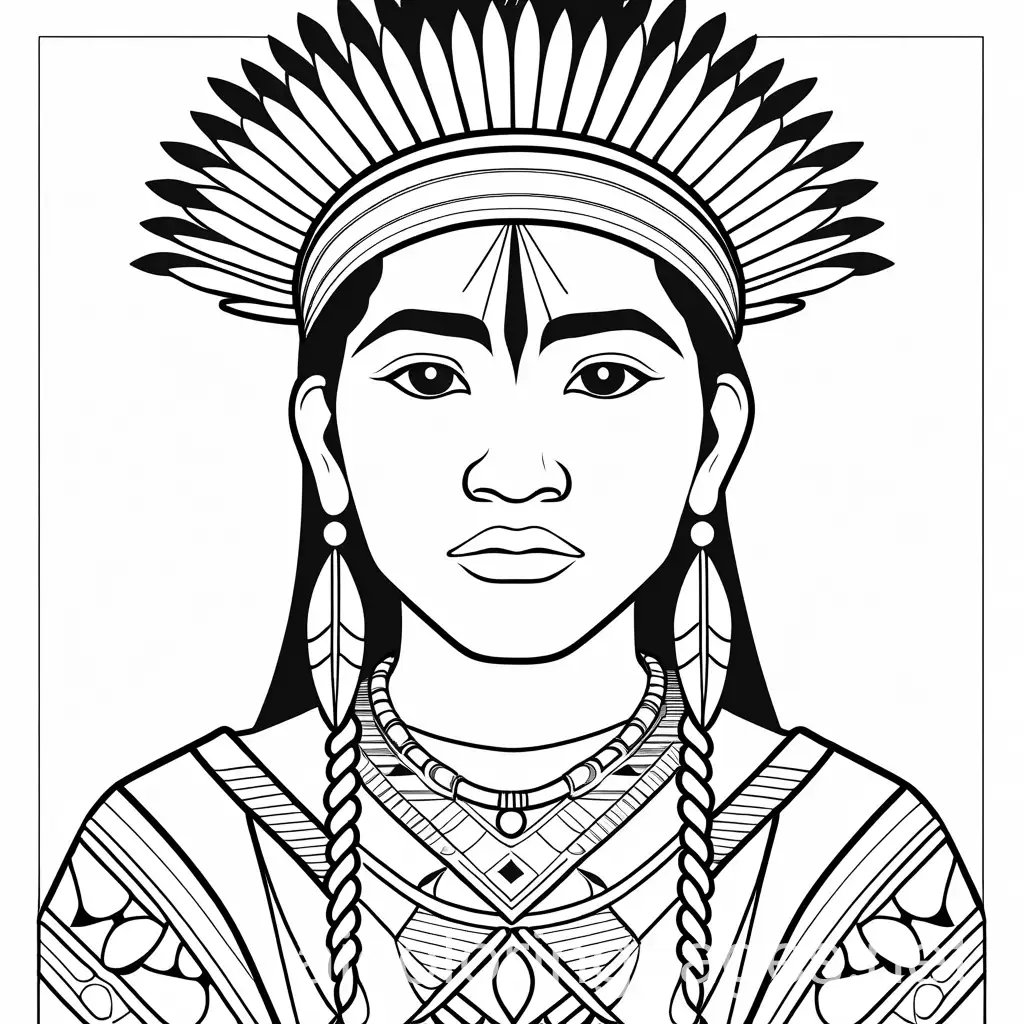 Native-American-Boy-Coloring-Page-Simple-Line-Art-for-Kids