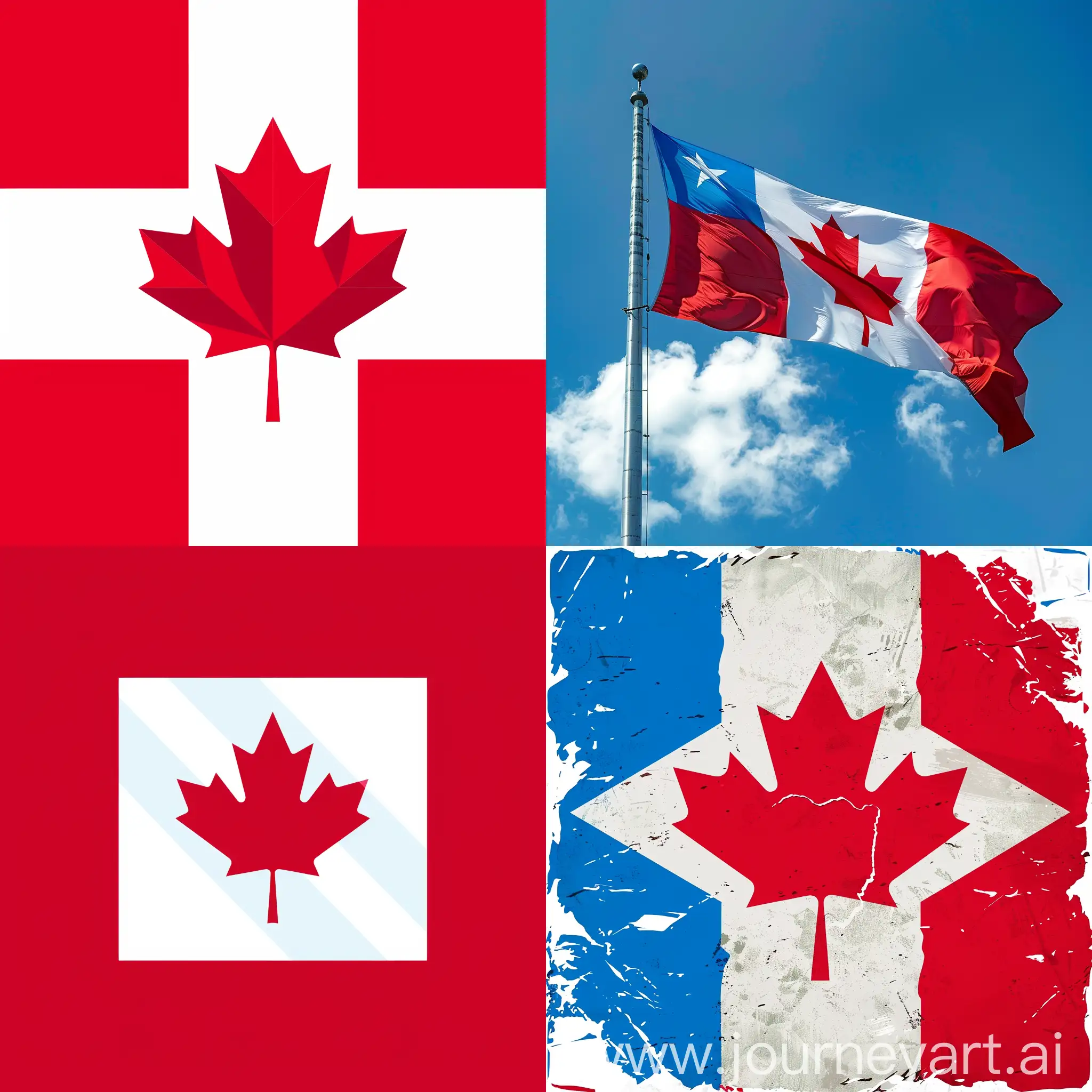 Union-of-Cuba-and-Canada-Flag-Uniting-America