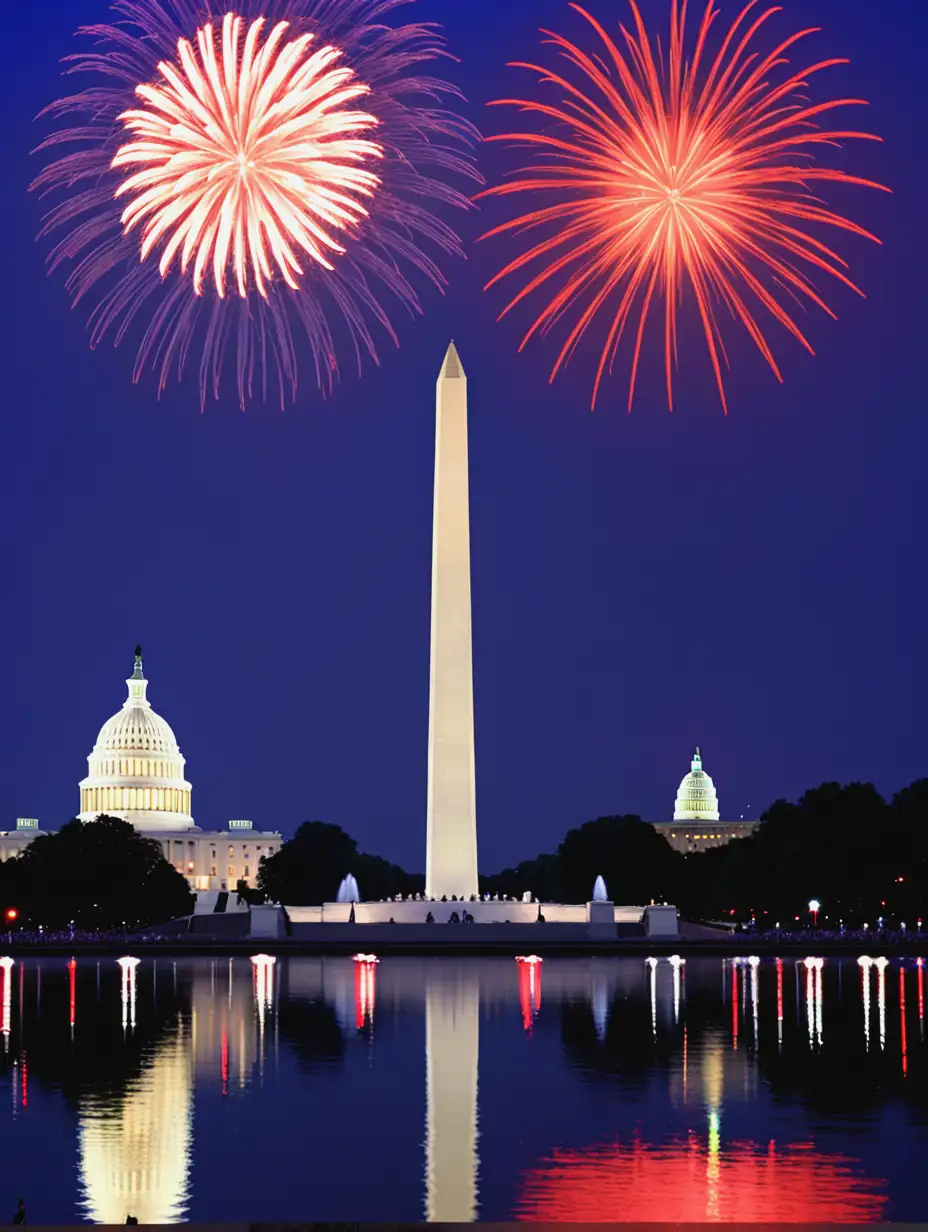 Washington, D.C. on the 4th of July
