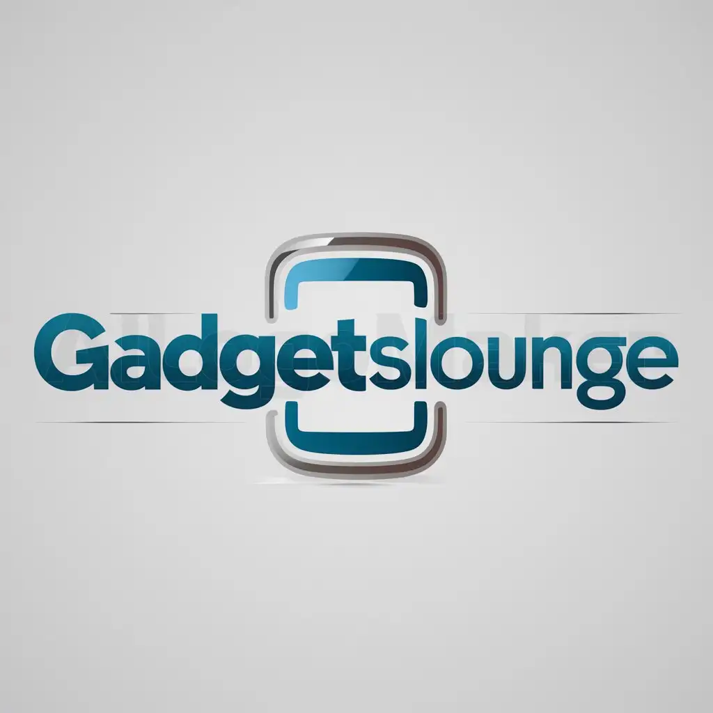 a logo design,with the text "GadgetsLounge", main symbol:An phone Gadget,Moderate,clear background