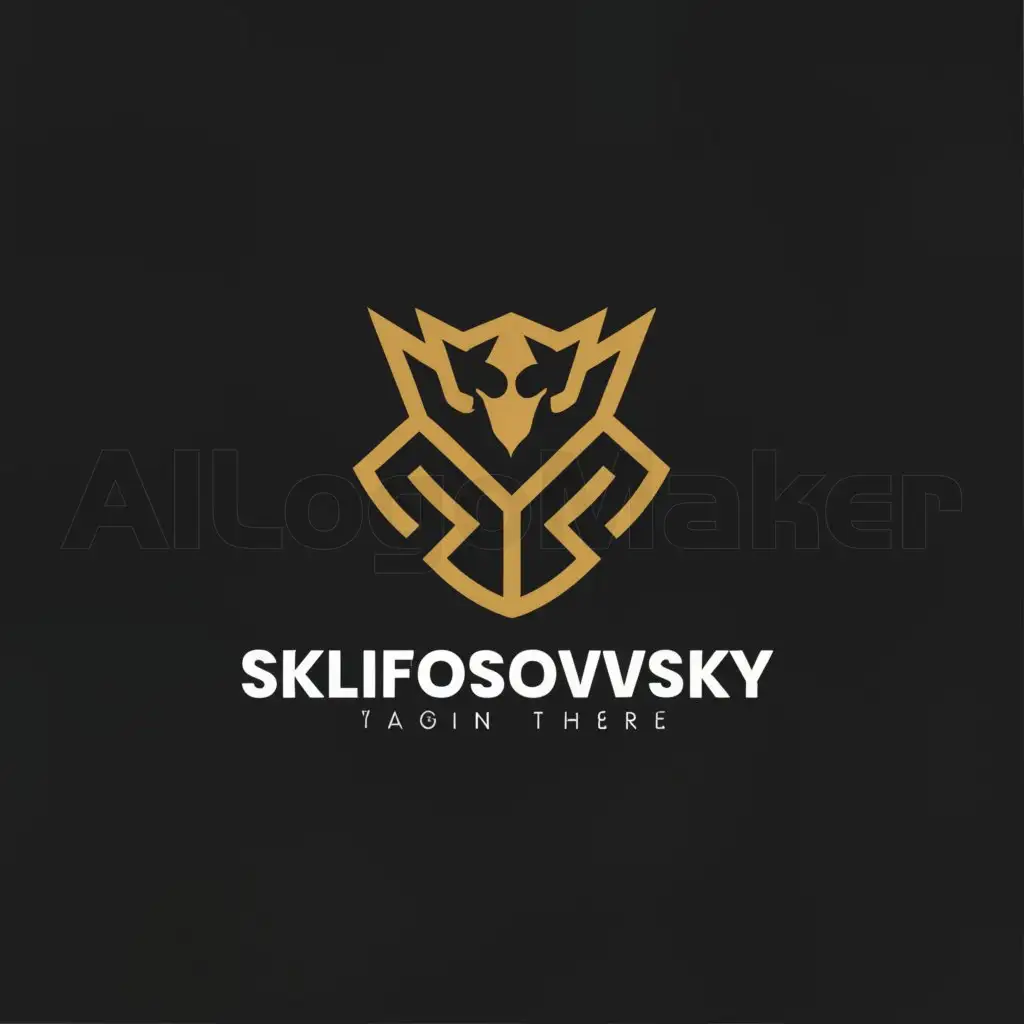 a logo design,with the text "Sklifosovsky", main symbol:Samurai,Moderate,be used in Finance industry,clear background