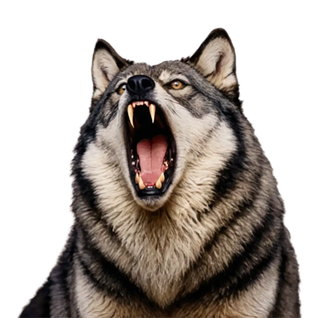 SCARY WOLF ROARS 
