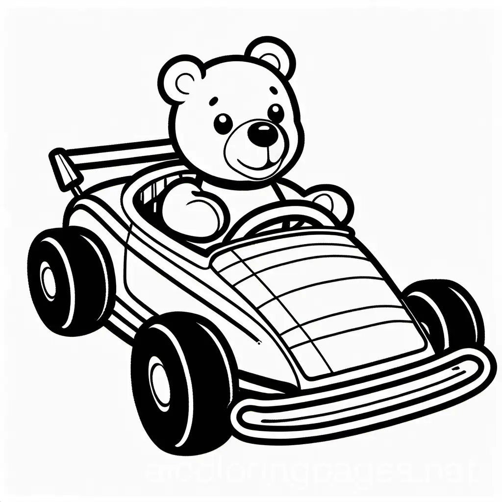 Teddy-Bear-Driving-Race-Car-Coloring-Page-for-Kids