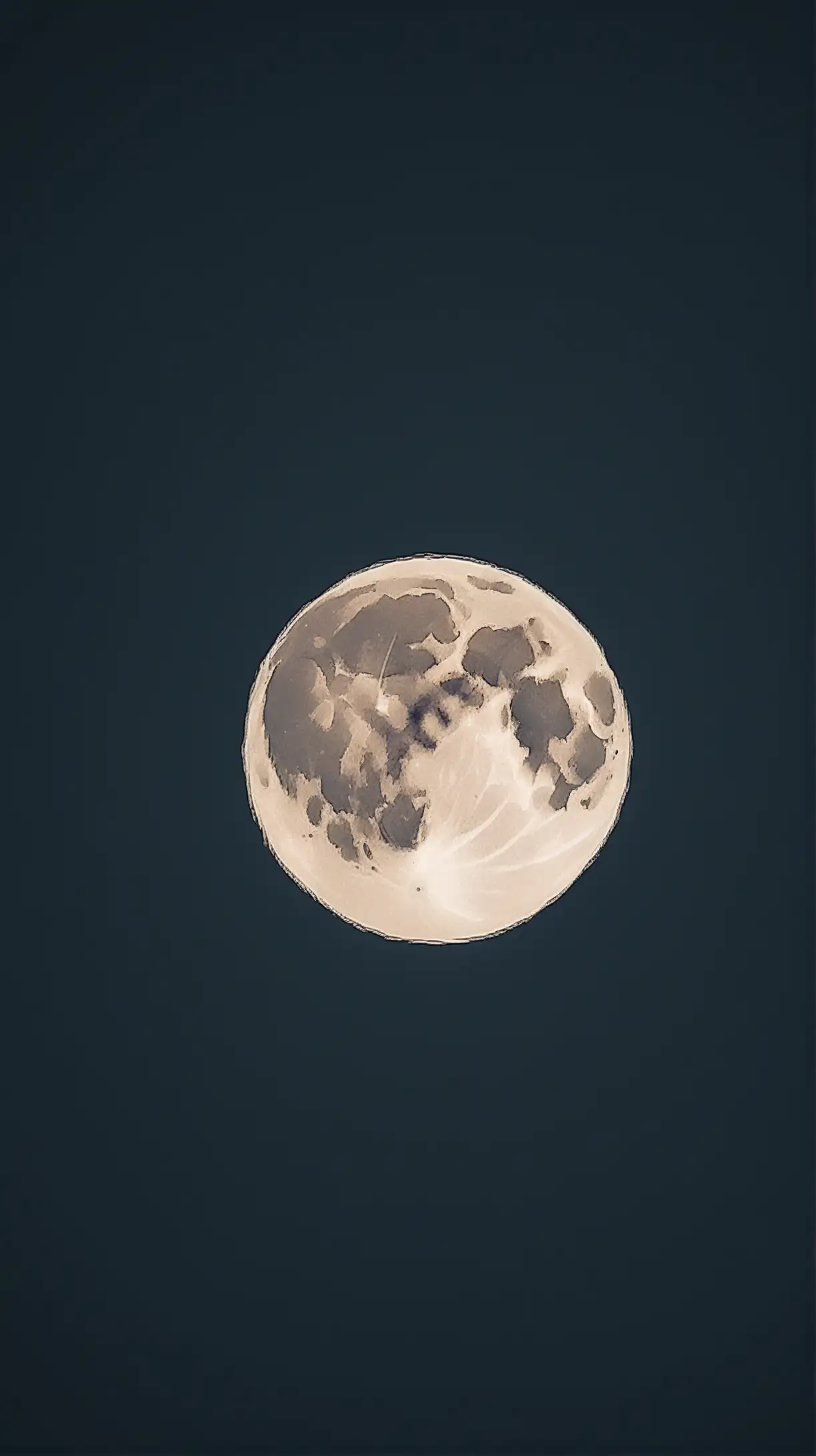 Full  moon.  Simple background
