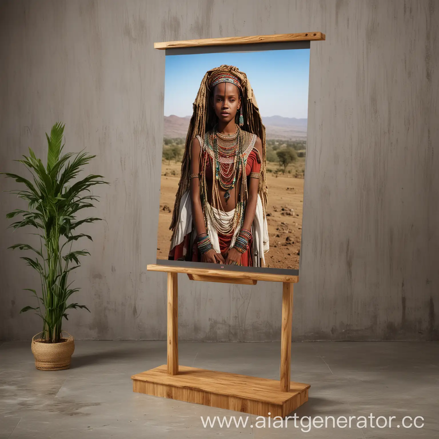 Ethiopian-Culture-Digital-Stand-Vibrant-Representation-of-Ethiopias-Rich-Heritage