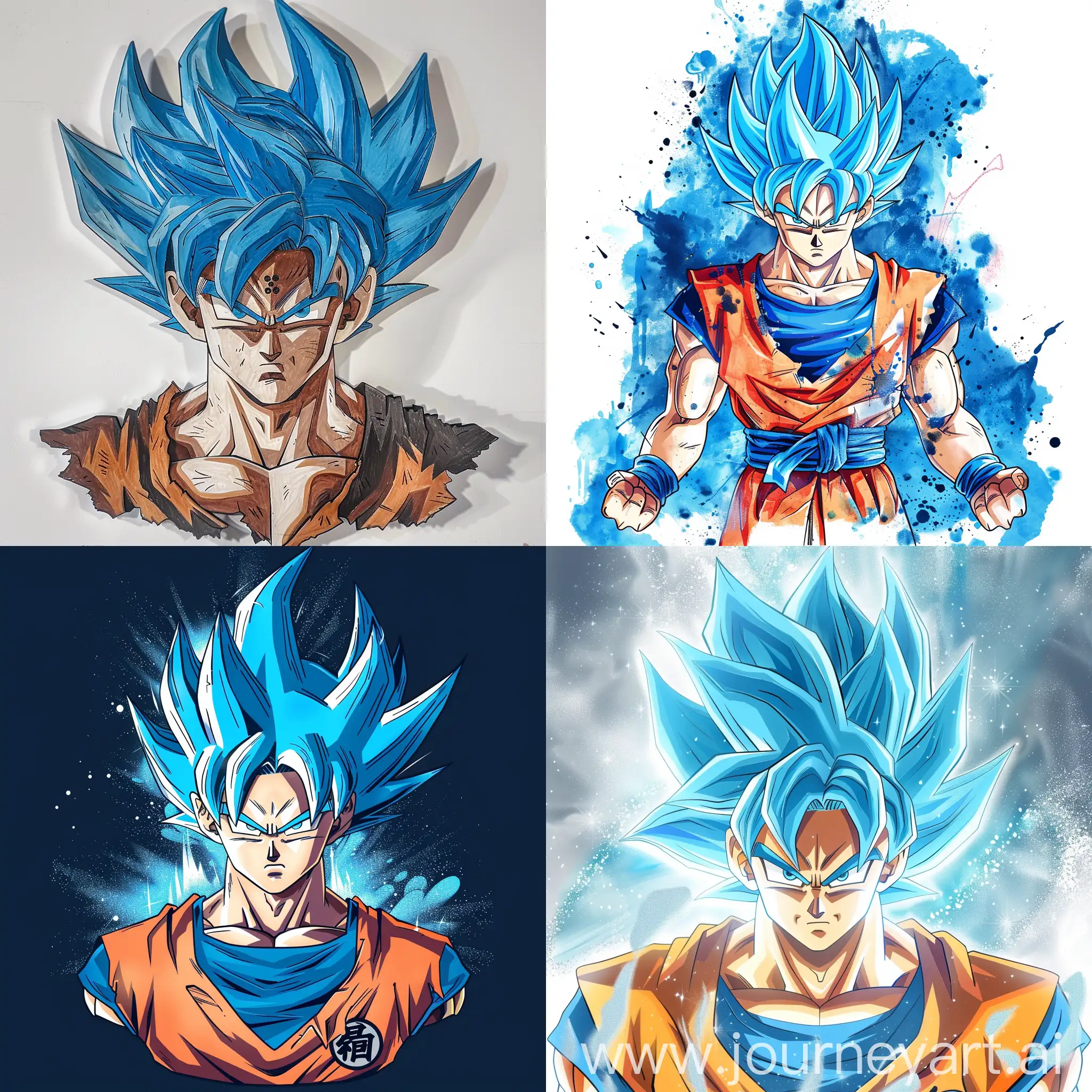 Goku blue