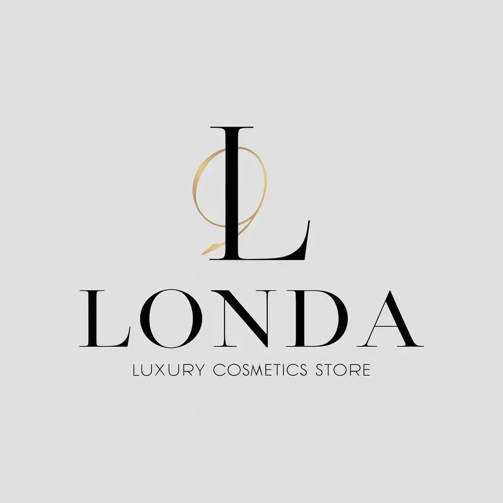 Логотип для магазина косметики "Londa"