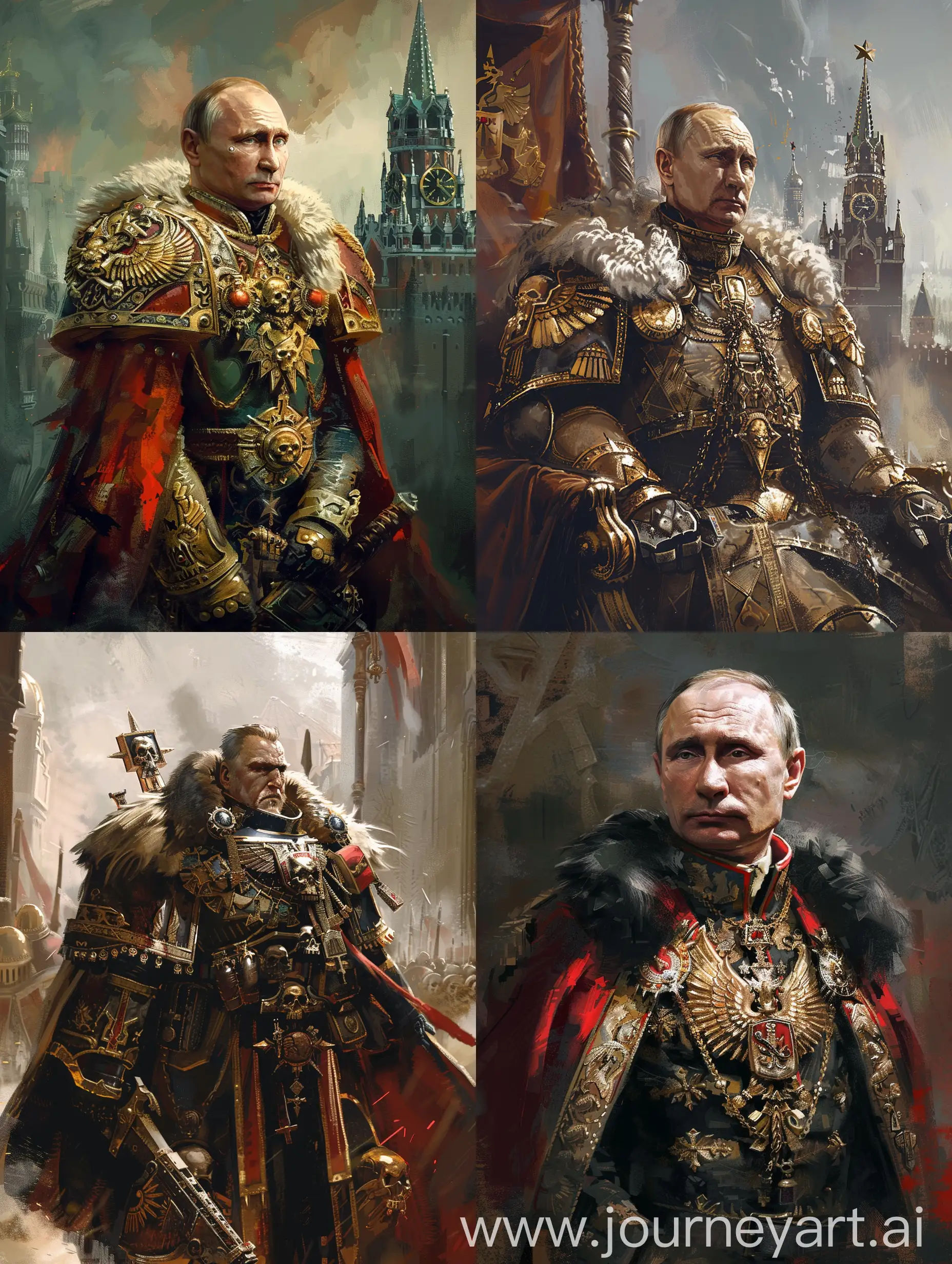 Putin-Emperor-Warhammer-40000-Fantasy-Art