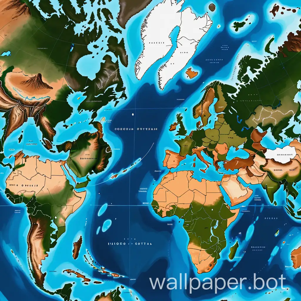 Colorful-Geographic-Information-System-Wallpaper-with-Global-Map-and-Data-Visualization