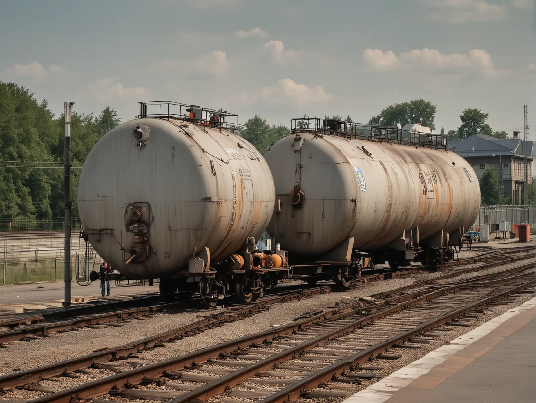 Busy-Rail-Station-with-Oil-Tank-in-Industrial-Setting