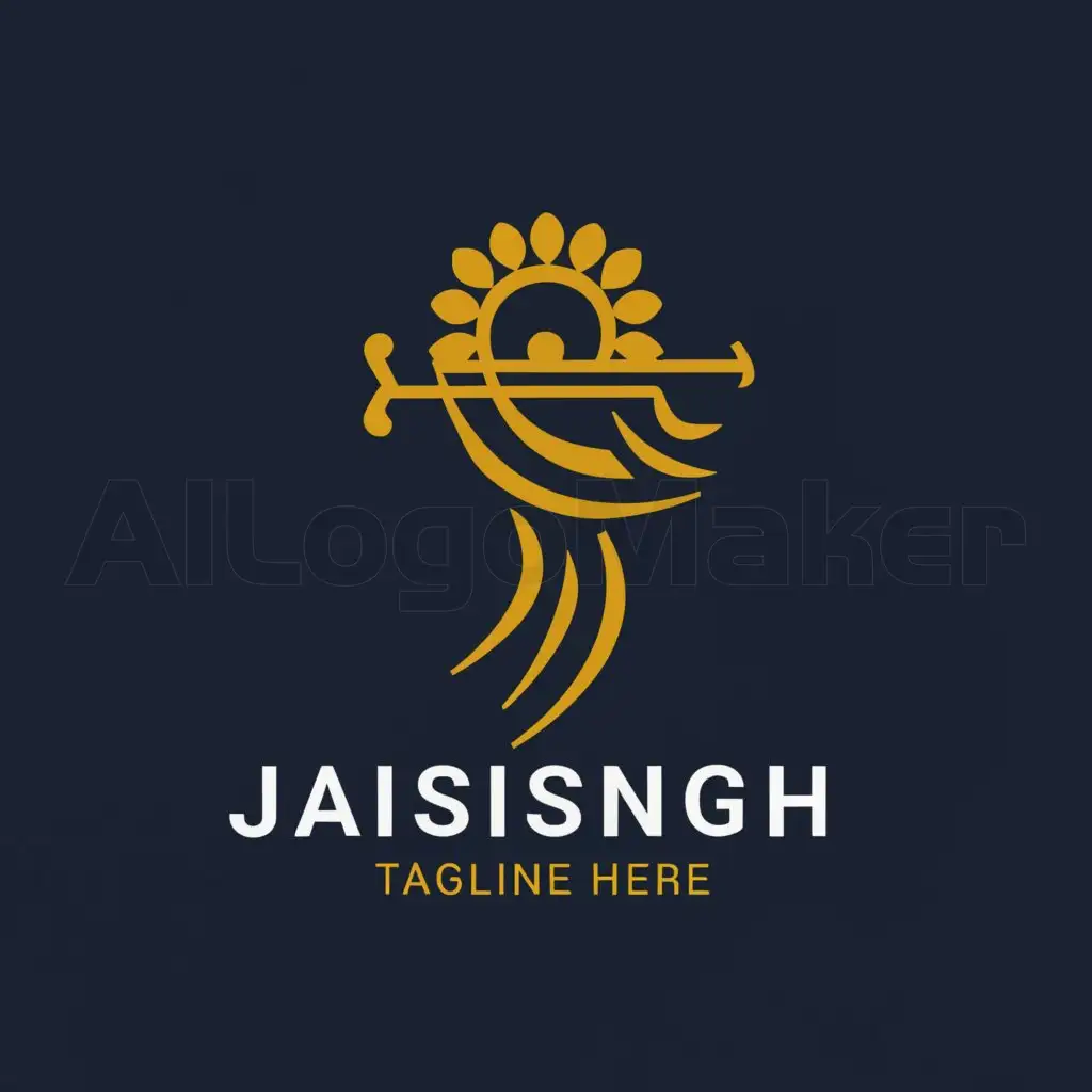a logo design,with the text 'Jaisingh', main symbol:Krishna esthetic,Moderate,be used in Videography industry,clear background
