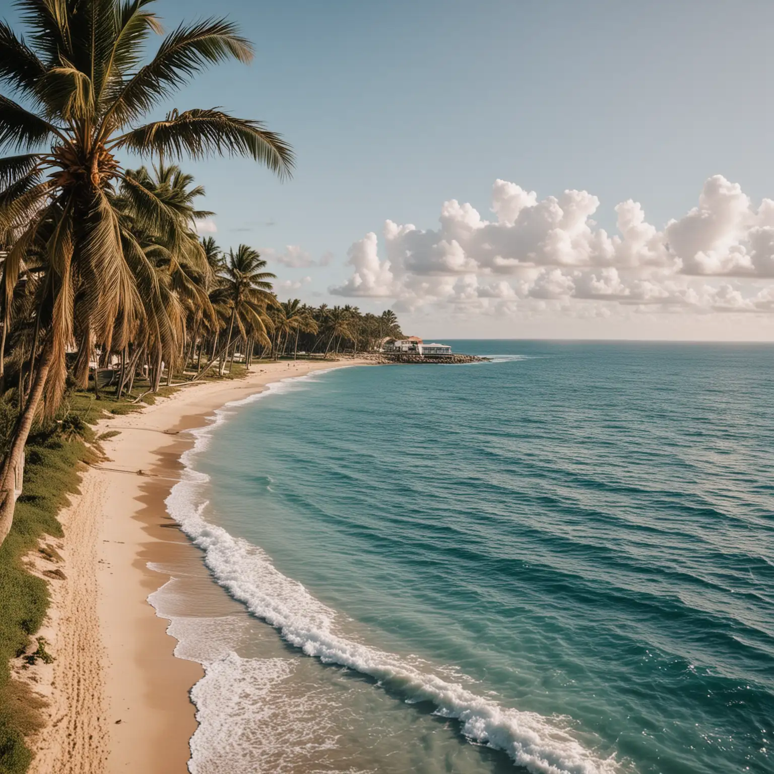 путешествие остров пальмы пляж океан