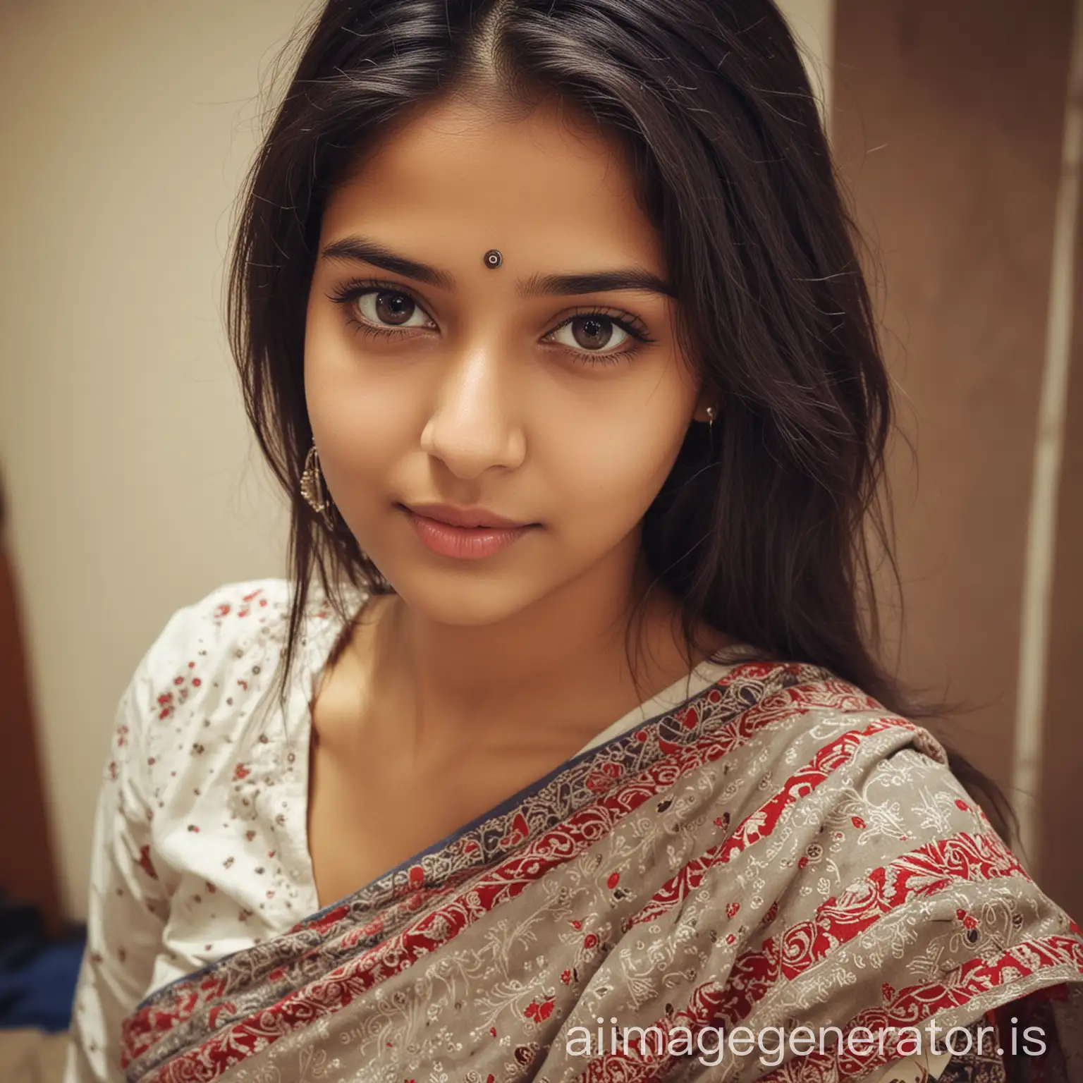 Beautiful-21YearOld-Indian-Woman-in-Traditional-Attire