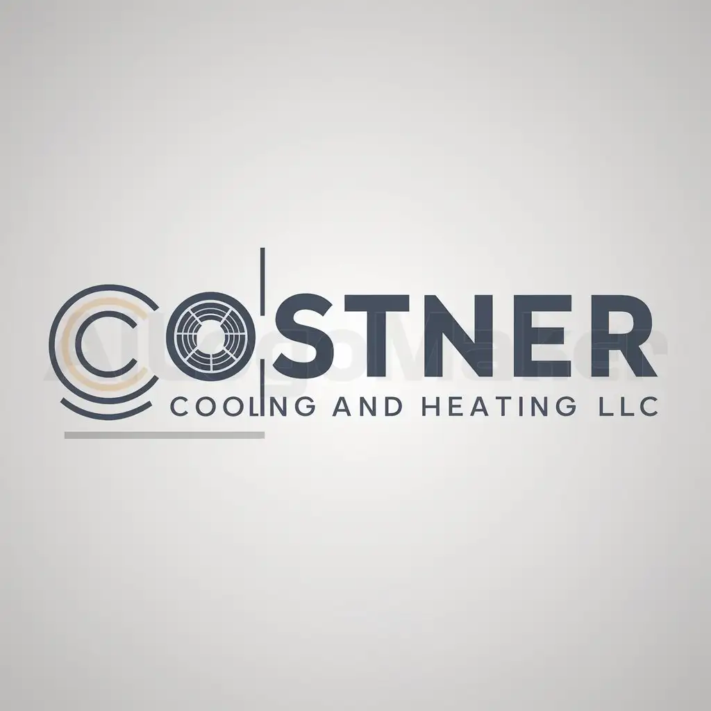 LOGO-Design-for-Costner-Cooling-and-Heating-LLC-Modern-AC-Unit-Emblem-for-Air-Industry