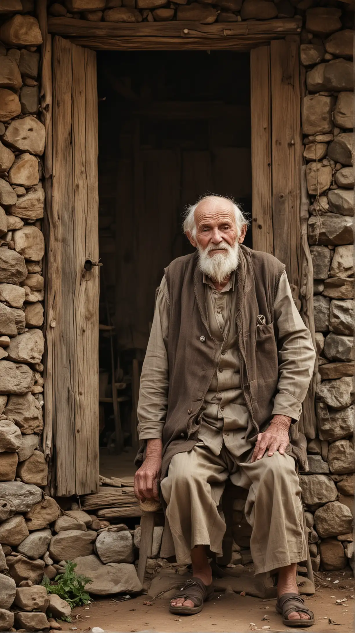 Once upon a time, a wise old man who lived in a remote village