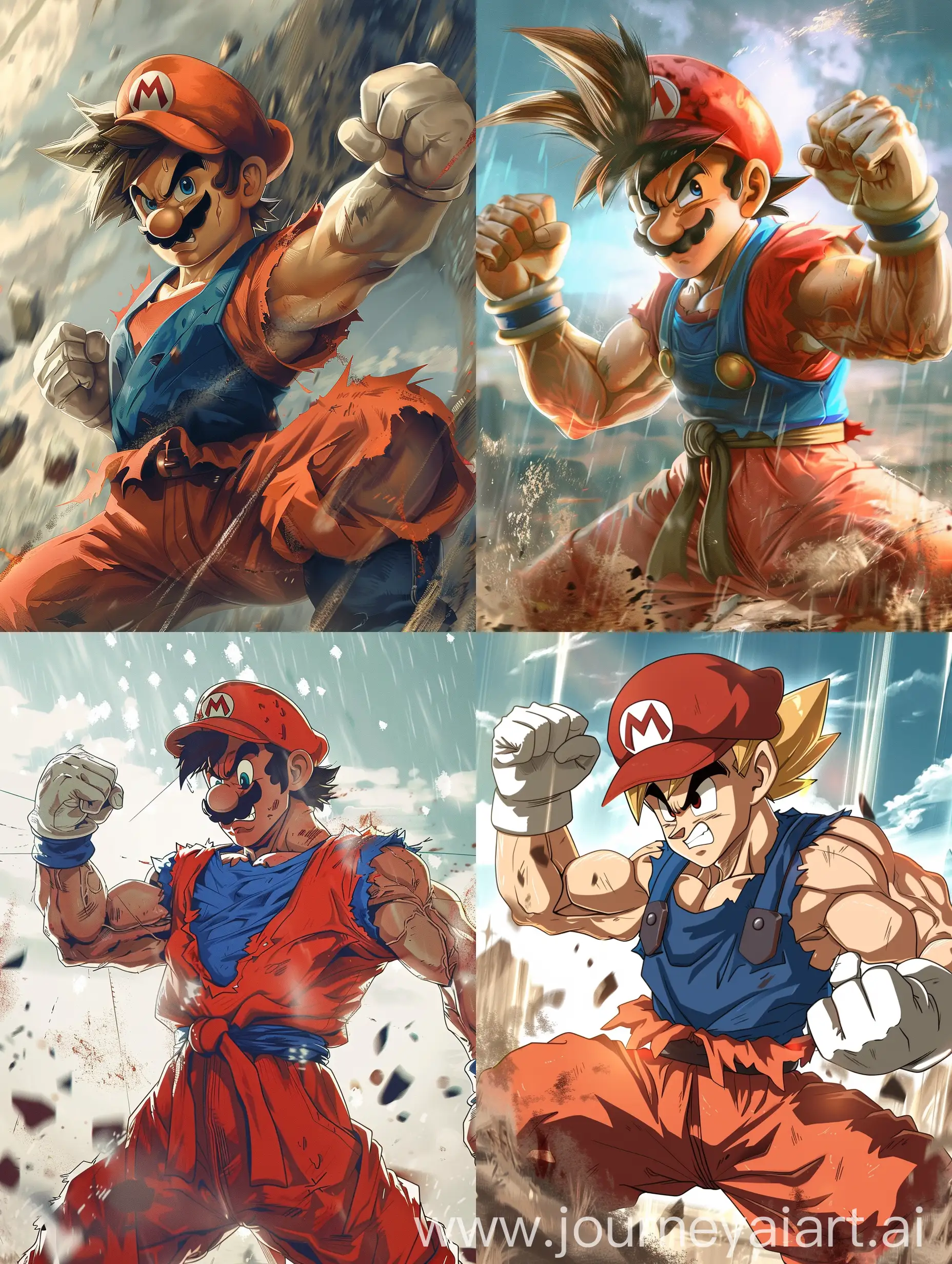 Epic-Battle-Super-Marios-DragonballStyle-Punch