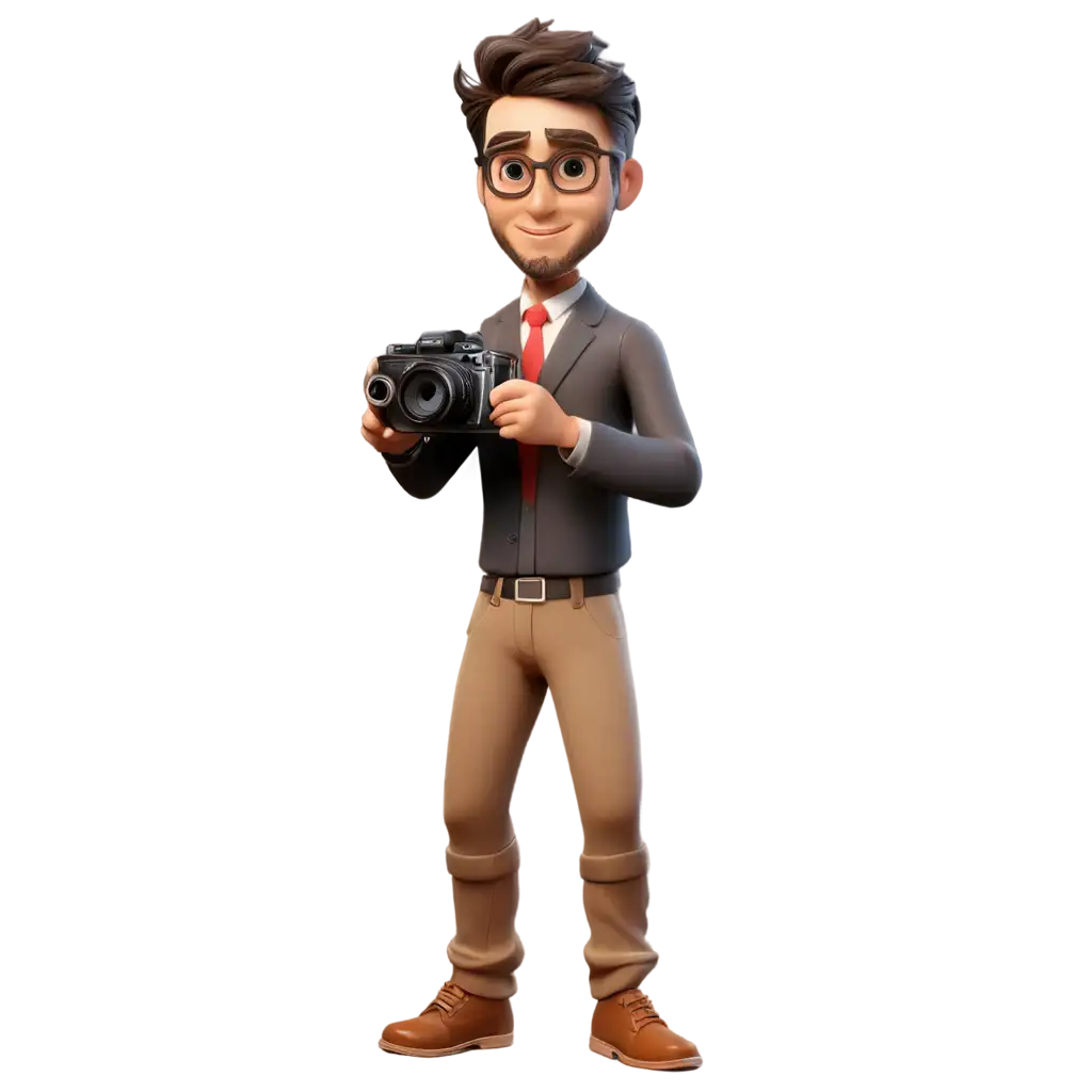 Professional-3D-Cartoon-Photographer-with-Camera-PNG-Image