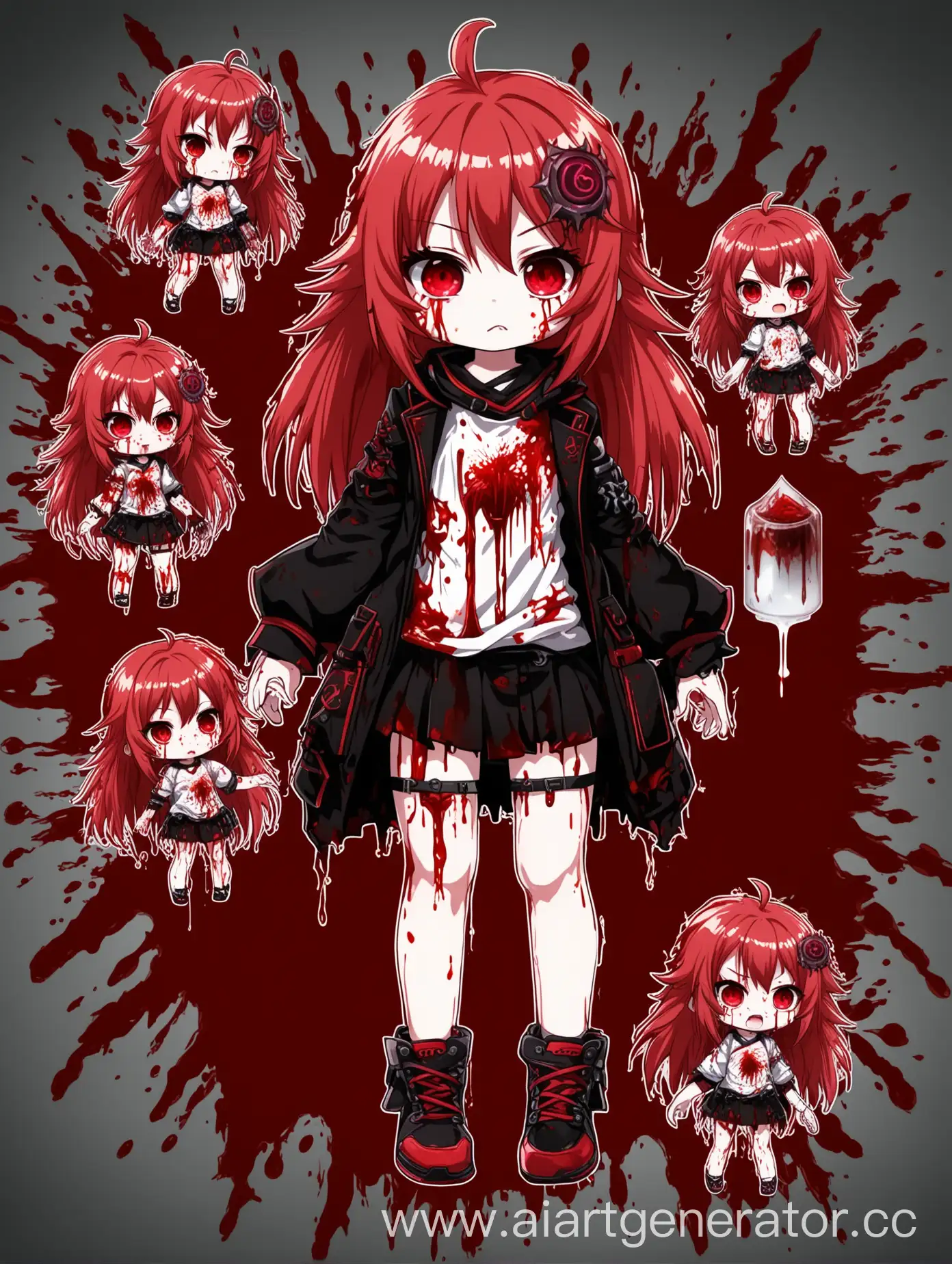 Anime-Chibi-Girl-in-Dream-Core-with-Blood-Details