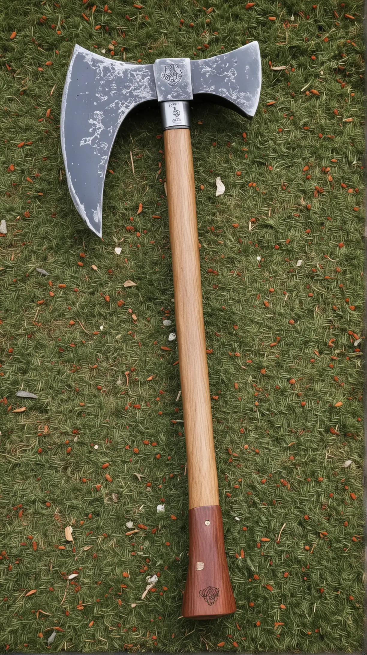 Traditional Scottish Axe Warriors Weapon for Highland Battles