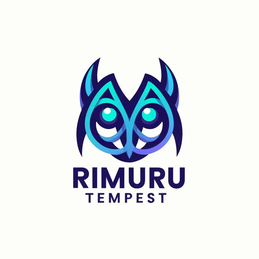 LOGO-Design-For-Rimuru-Tempest-TechFocused-Identity-Featuring-Rimuru-Silhouette-on-Clean-Background