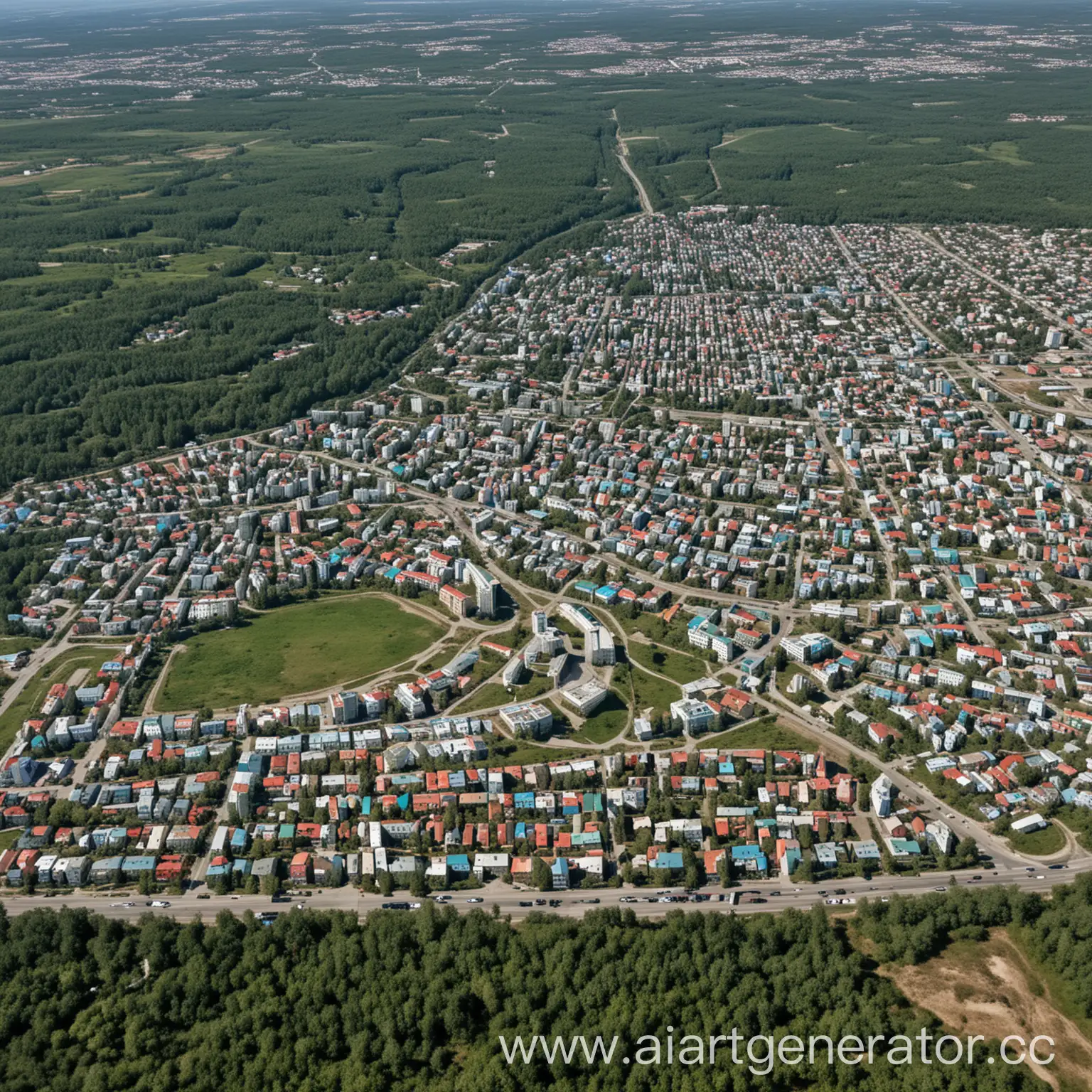 Vibrant-Urban-Landscape-Cityscape-of-OrekhovoZuevo