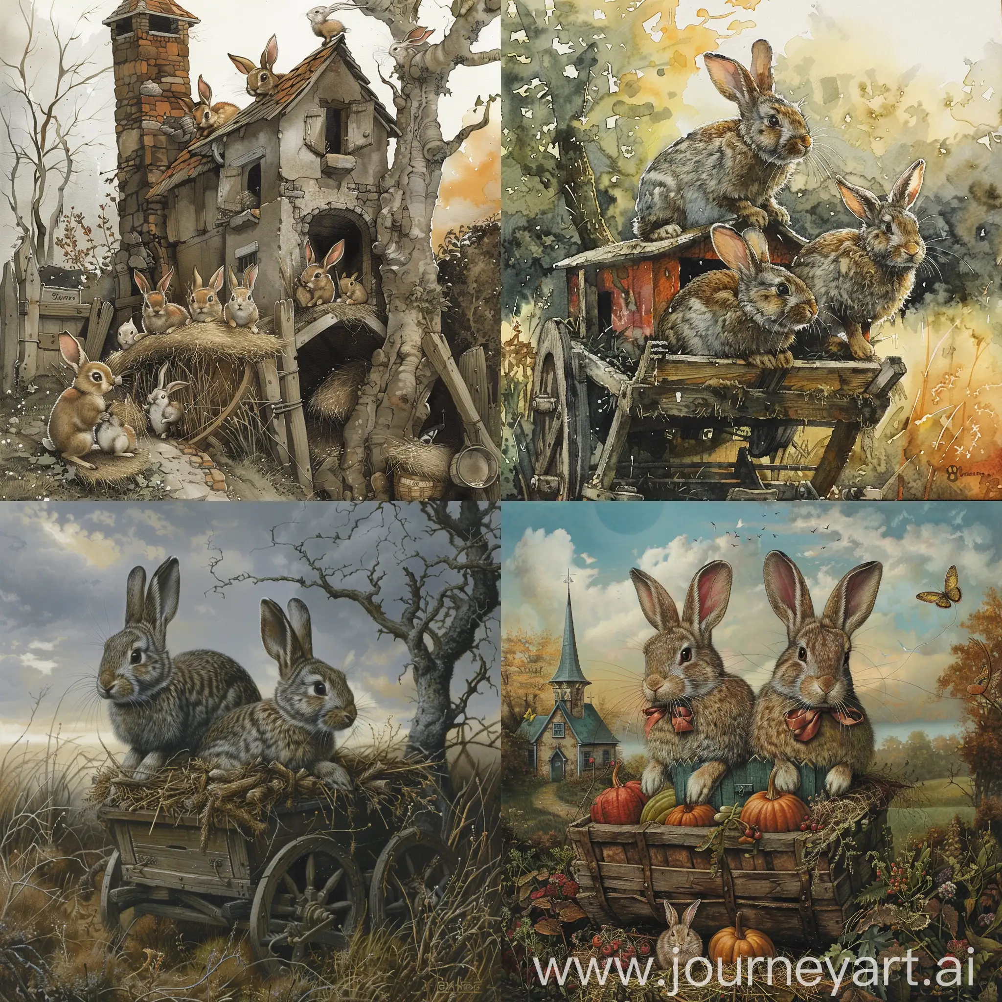 Curious-Rabbit-Exploring-Carrow-Village