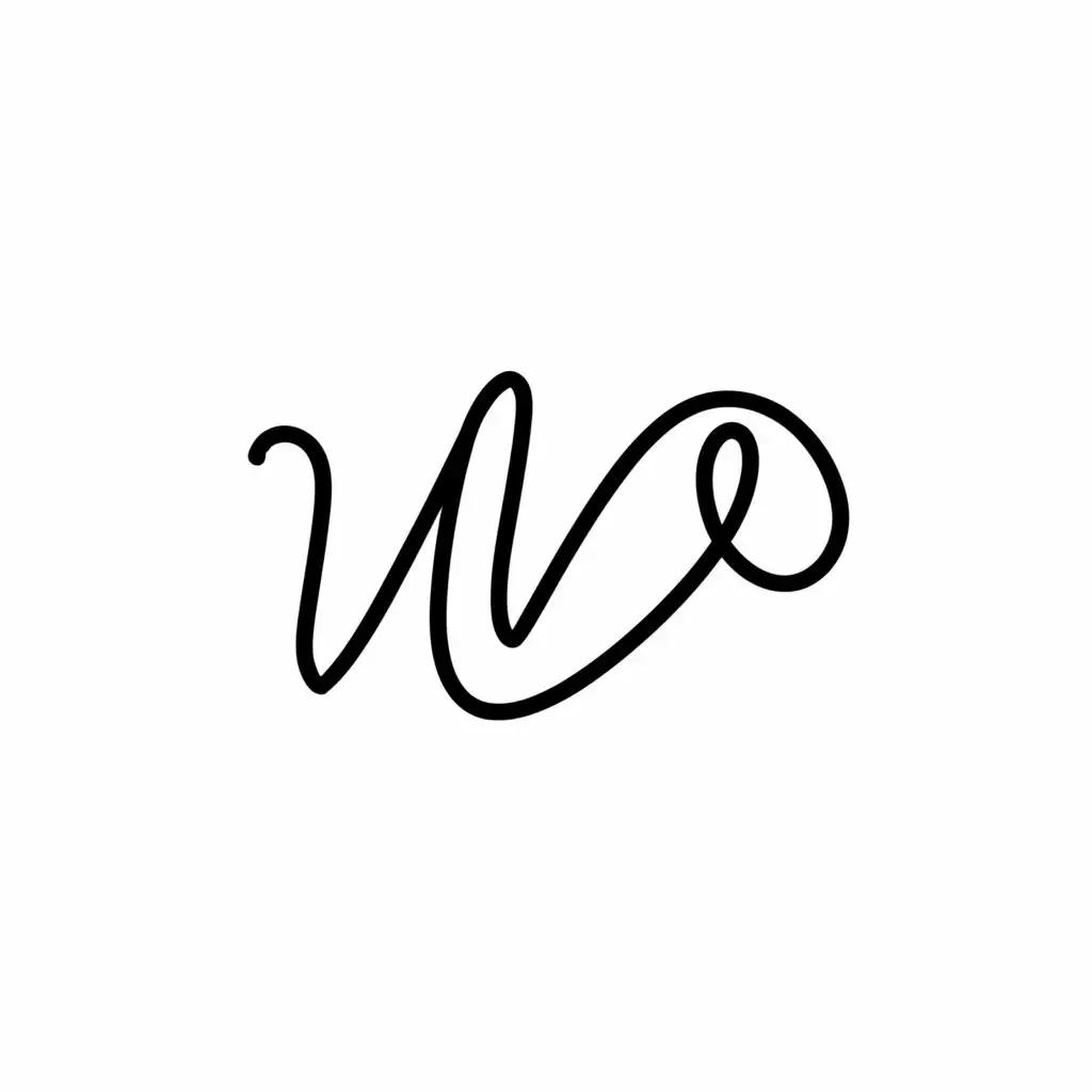 a logo design,with the text "Whence", main symbol:letter W,Minimalistic,be used in Internet industry,clear background