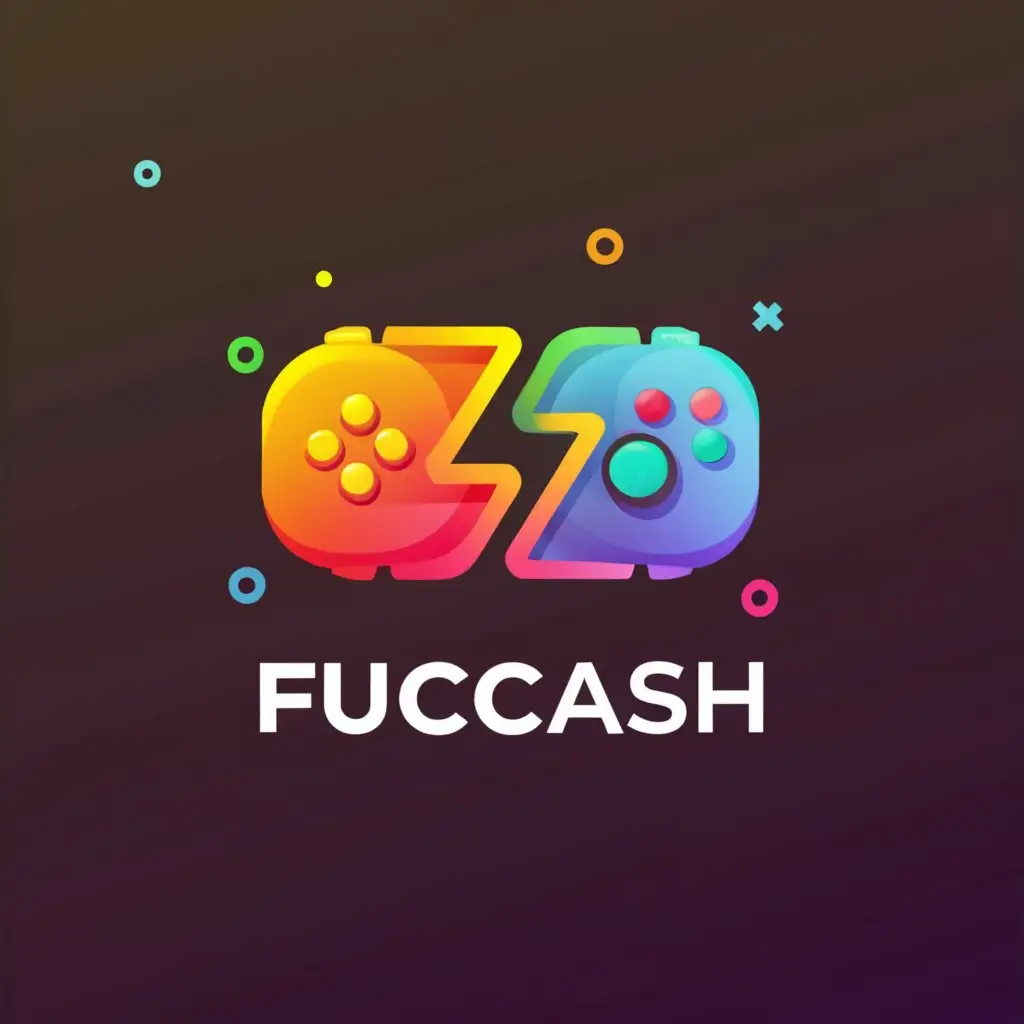 a logo design,with the text "FUNCASH", main symbol:cash game fun app money,Moderate,be used in Finance industry,clear background