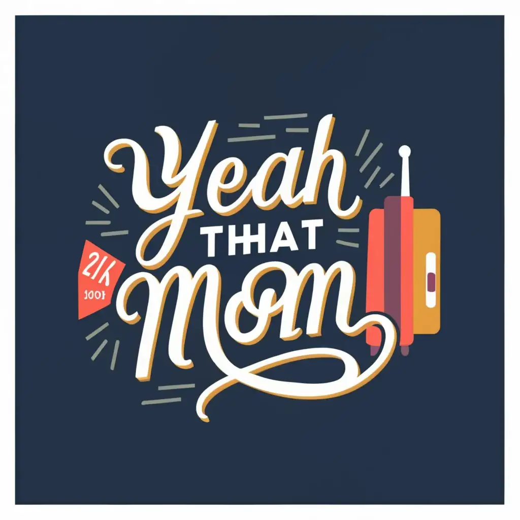 a logo design,with the text "Yeah That Mom", main symbol:Travel & Food,complex,clear background
