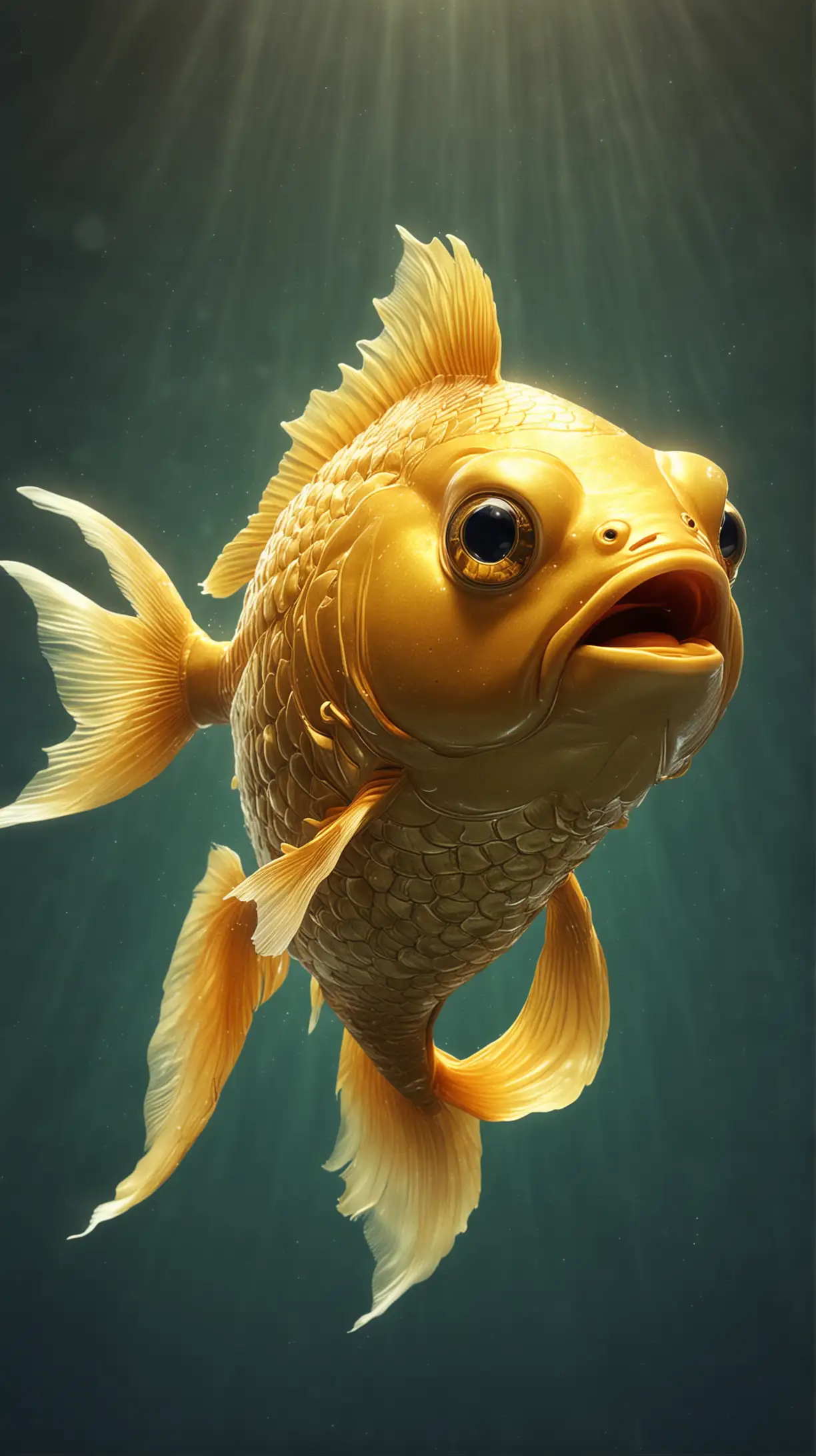 Говорящая золотая рыбка