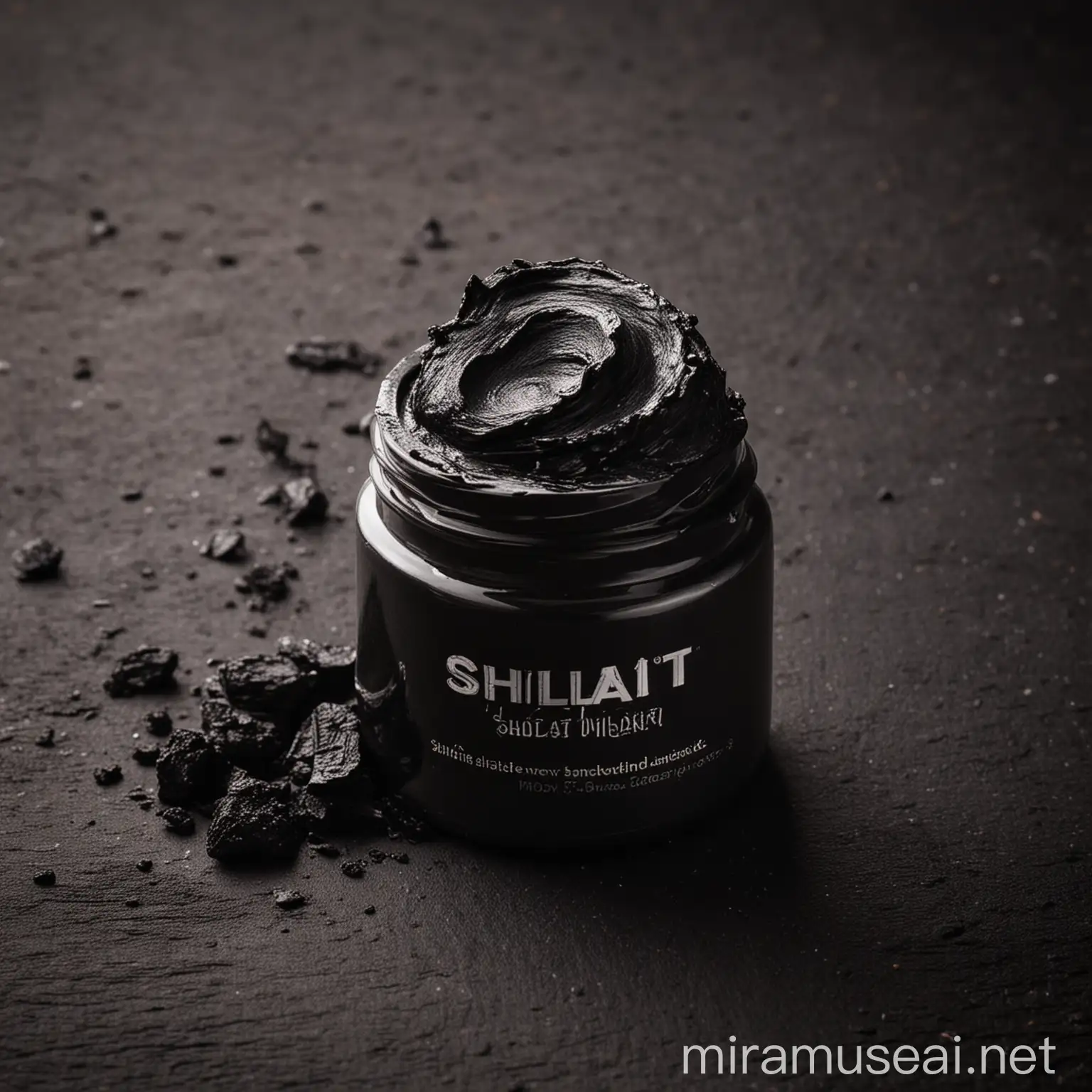 Mountain Landscape with Shilajit Resin Discovery