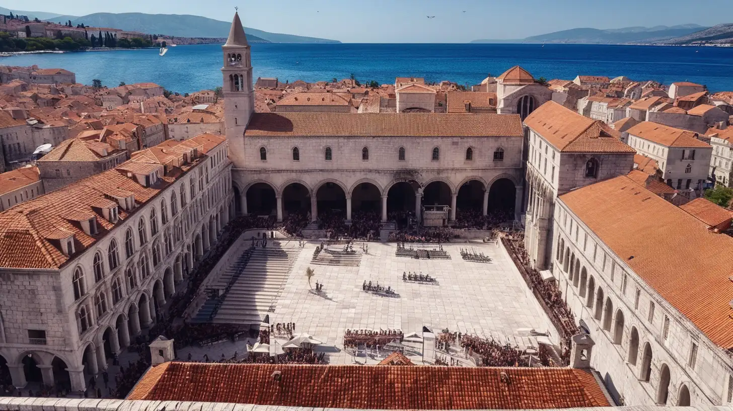 Game of Thrones Movie Scene in Split Croatia