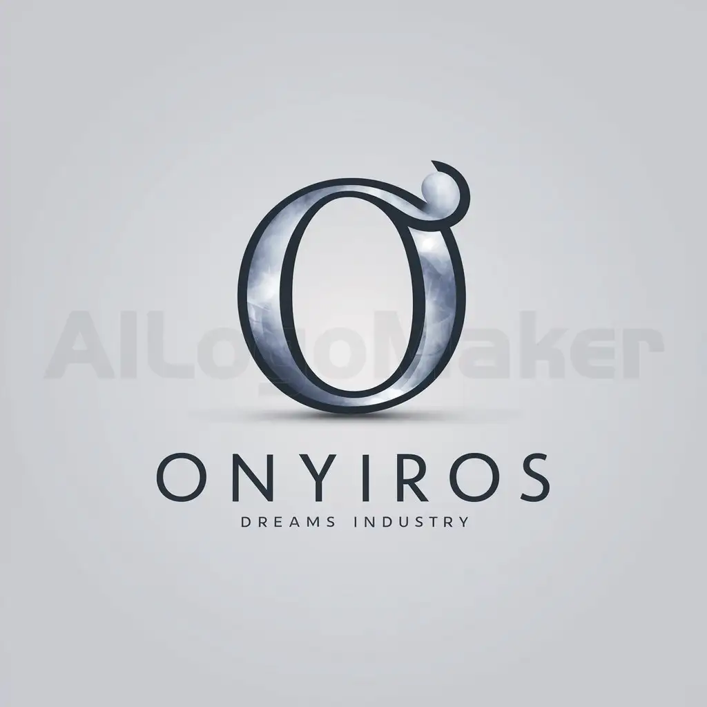 a logo design,with the text "Oniros", main symbol:O,Moderate,be used in Dreams industry,clear background