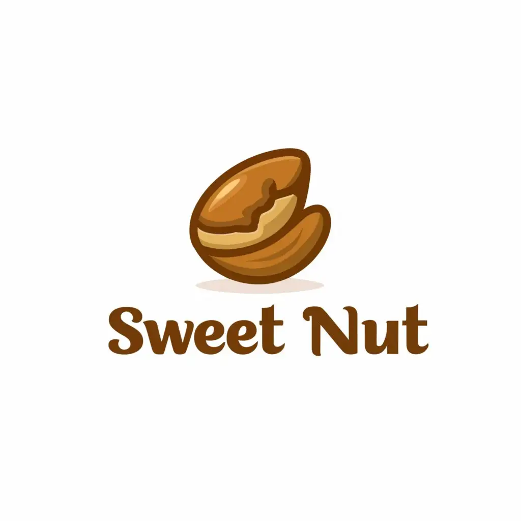 LOGO-Design-For-Sweet-Nut-Delightful-Nut-and-Condensed-Milk-Emblem-on-Clear-Background
