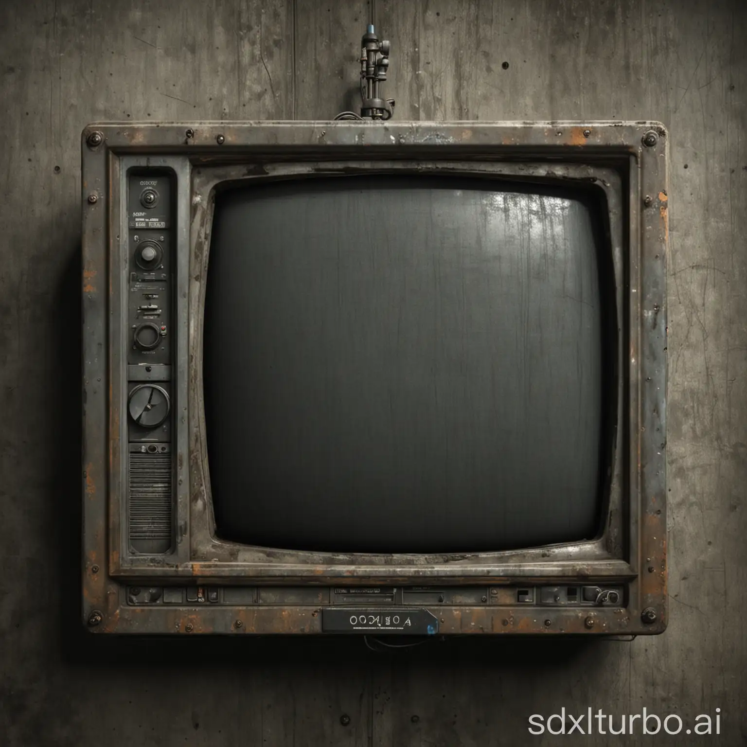 a orld industrial tv screen texture